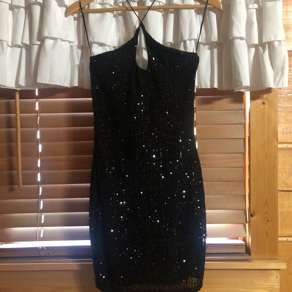 Fashion Nova Out Til Dawn Sequin Mini Dress - Picture 4 of 5
